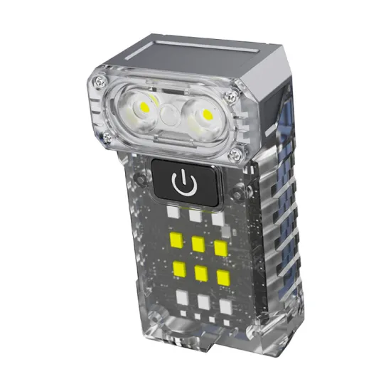 180-Degree Rotating Head Mini Rechargeable Magnet Pocket Flashlight & Work Light: Portable Illumination Solution