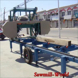 Timber sawing sawmill for cutting wood