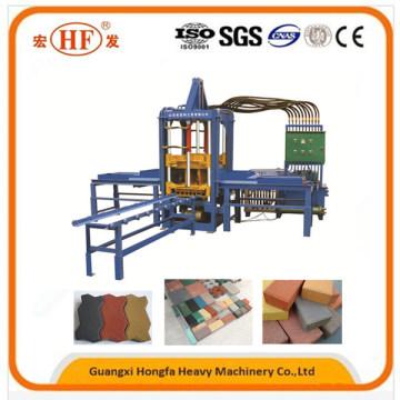 Interlock Brick Making Machine with Coloring System