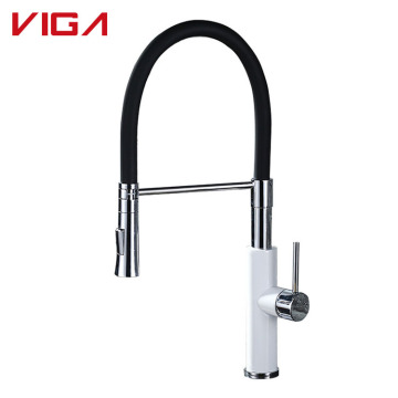 CUPC Certified Chrome Plated Brass Kitchen Sink Mixer Tap Faucet