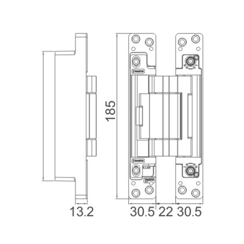 Двумерная регулируемая нагрузка с скрытым шарниром