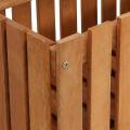 Outdoor Wood Picket Style Planter Box