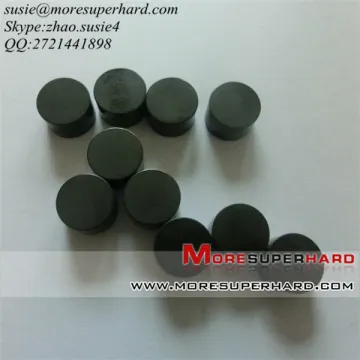 Solid CBN inserts for rolls