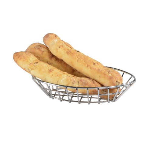 Oval Wire Basket Stainless Steel Bread Basket