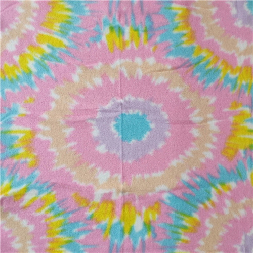 Good Printed Raised Brushed Polar Fleece Fabric