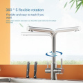 304 Stainless Steel 2 Handle Kitchen Faucets Faucet