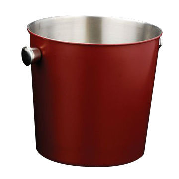 5000mL Stainless Steel Ice Bucket, Measures 65 x 44 x 44.5cm