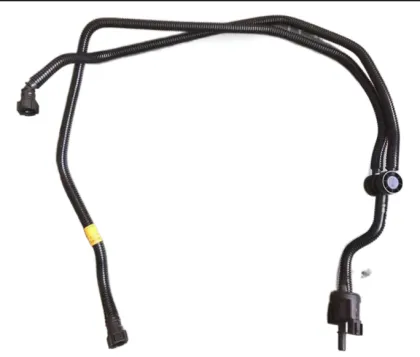 Canister purge separator hose assembly