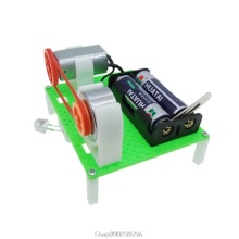 Mini Electric Generator Wheel Motor Model Energy DIY Toys For Kids LED Education Science Experiment Gift N17 20 Dropship