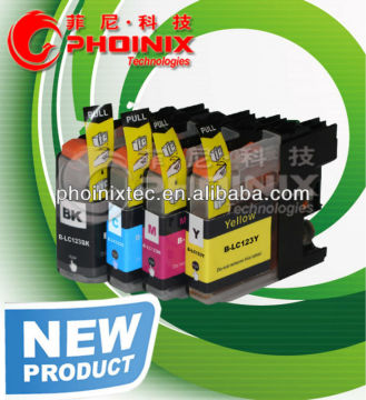 New Compatible Ink Cartridge for LC123BK LC123C, LC123M , LC123Y