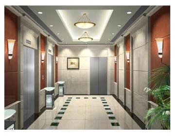 Reliable Stainless Steel Passenger Elevator with Machine Room