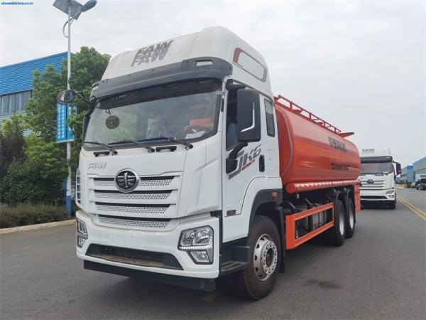 Efficient 6x4 20m³ FAW JK6 Diesel Tanker Truck