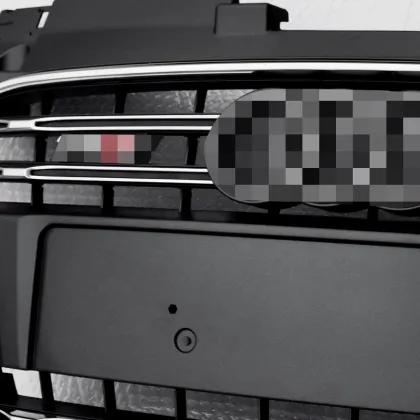 ABS Gray TTS Front Bumper Grille Radiator Mesh Grills for Audi TT/TTS 2008-2014 Facelift