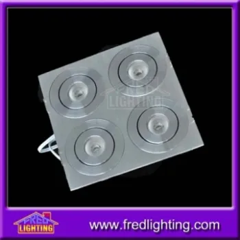 12W 4pcs Cree 3W LED Ceiling Light