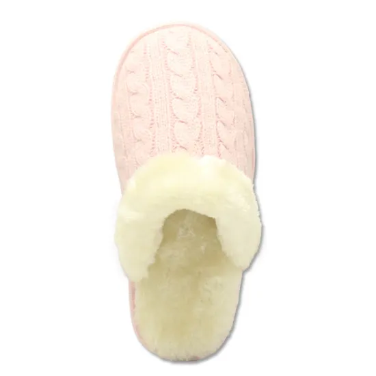 comfortable womens pink indoor slippers