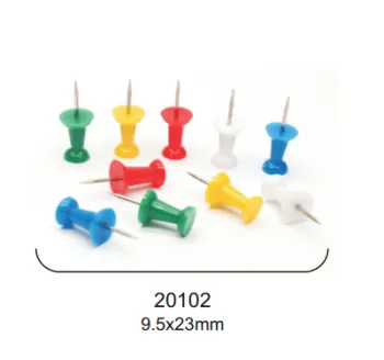 20102 colorful push pins and paper pins