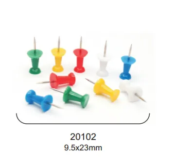 20102 colorful push pins and paper pins