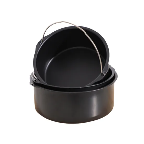Wholesale Eco-Friendly Carbon Steel Baking Pans: Ideal for Pizza, Cake, and Air Fryer Cooking