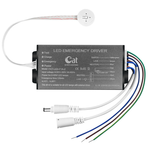 Fuente de alimentación de emergencia FAT-LED-F1A-2