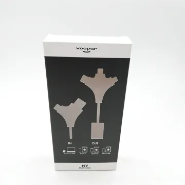 Custom Reverse Two Tuck End Black Gift Box