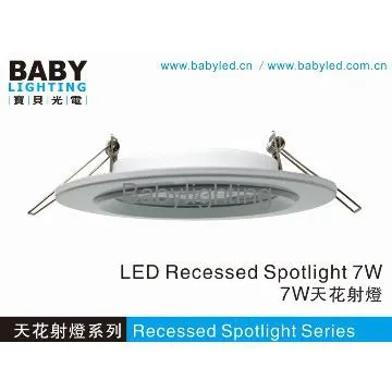 3W/5W/7W/9W LED Recessed Spotlight