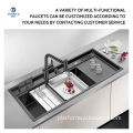 Multifunctional Nano Black Stainless Steel Kitchen Sink with Single Bowl - Top Hot Sale Item
