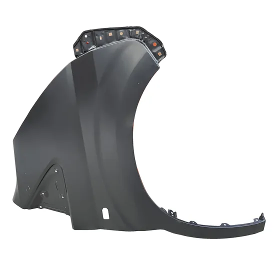 Aftermarket Steel Front Fender Side Wing with Lamp Hole for Hiace VI Box 2021-2024