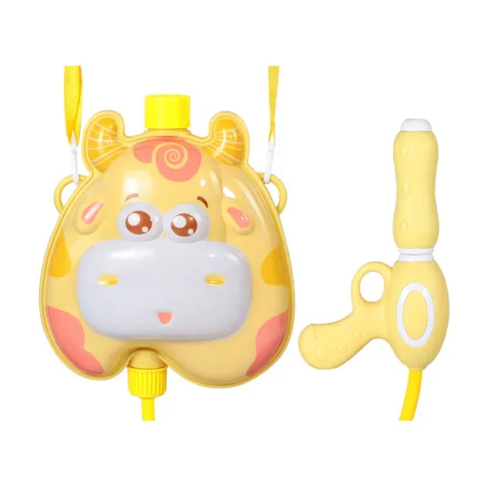 Cartoon Animal Backpack Water Spray Gun Toy for Summer Beach Play