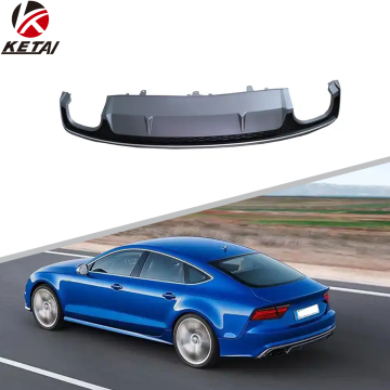 Accessoires de pare-chocs de style S7 S7 Diffuseur arrière pour Audi A7 2016-2018