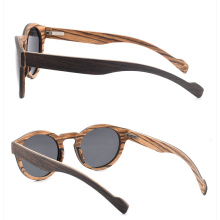 Polarized Wooden Sunglasses Blue Parquet Wooden Sunglasses Supplier