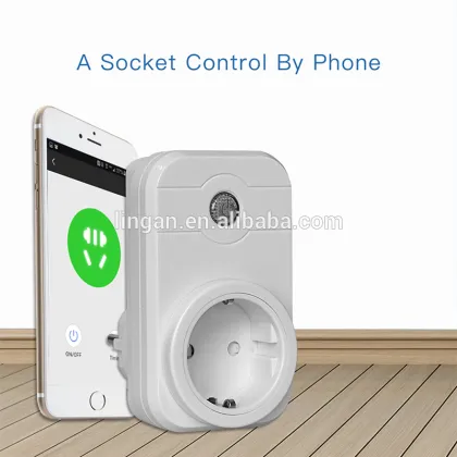 Wireless Plug Smart Home Automation smart wifi plug socket work with google home