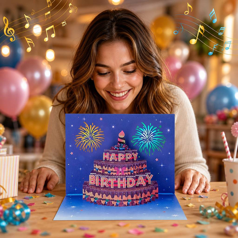 Birthday 3D Pop-Up Cards