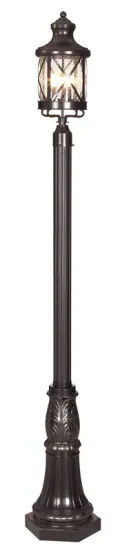 High Brightness Pole Lights Traditional Garden Lights 2pcs E27 100w Bulb