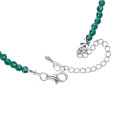 Pulseira de contas de pedra genuína de 3 mm para homens para homens menina menina ajustável Jóias de chakra de pedra de cristal de pedras preciosas ajustáveis