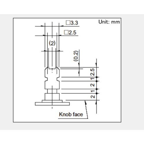 Spun series push switch