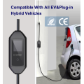 7kW AC Portable Type EV Charger LCD Screen