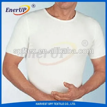 Short Sleeve Angora Underwear Thermal Under Wear