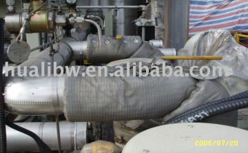 Thermal insulation jacket- removable and can be used for pipe,valve and flange