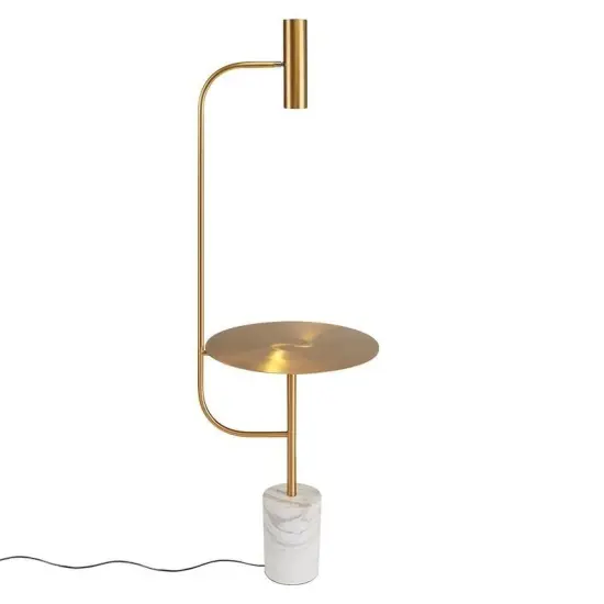 INSHINE Tall White Ceramic Table Lamp