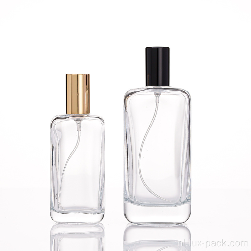 Luxe spuitfles van glazen fles voor parfum