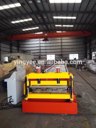 factory price zero tolerance decking floor forming machine
