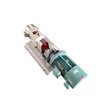 Pompe de lobe de rotor en acier inoxydable de qualité sanitaire pour shampooing