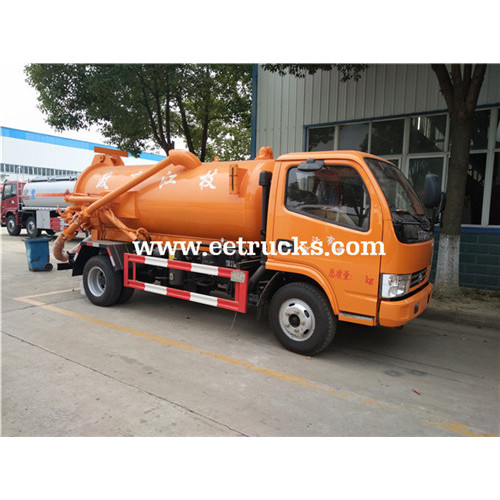 5 CBM Sewage & Fecal Suction Trucks