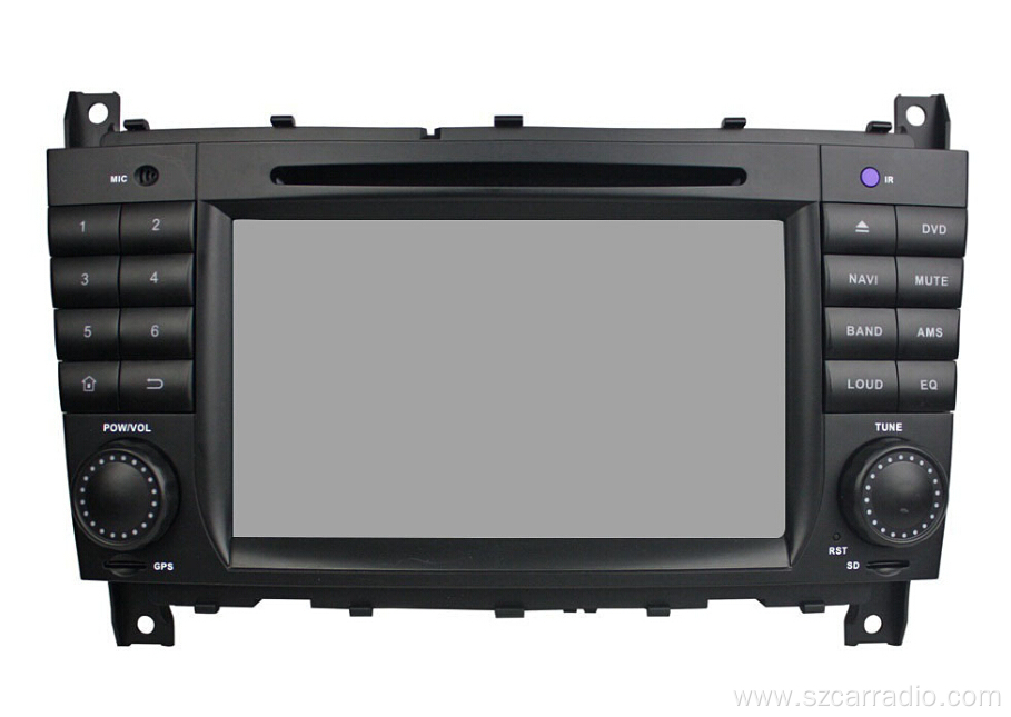 Android car dvd radio for Mercedes C-Class 2004-2007