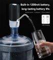 Dispensador de agua para una botella de 5 galones, bomba de agua potable eléctrica bomba de agua automática portátil para acampar, cocina, hogar