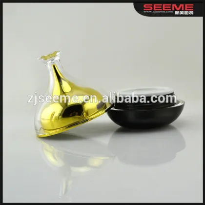 KOREA FASHION plastic jar screw lids plastic jar container cosmetic packaging cream jar