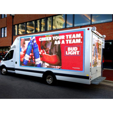 Camión de escenario móvil P4mm / camión móvil LED al aire libre