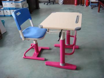 school desk and chair