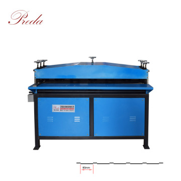 PREDA Supply 80mm Width Groove Air Duct Beading Machine With Factory Price