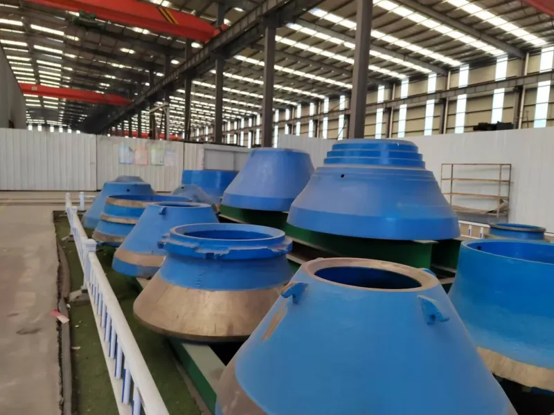 Concave and Mantle Cone Crusher Spare Parts